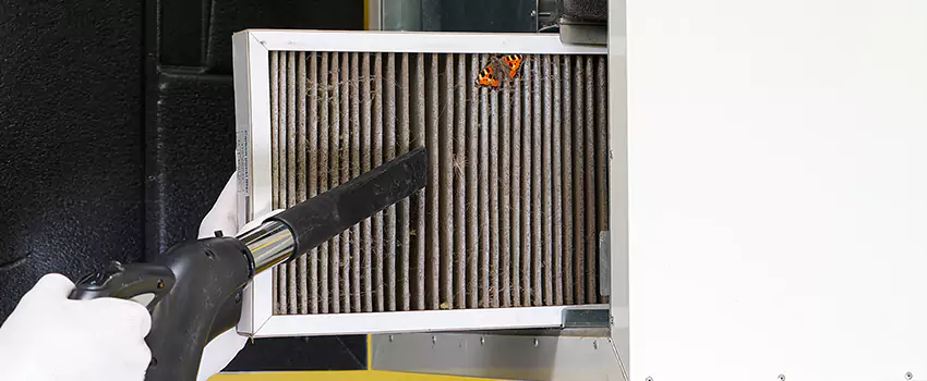 Clogged Air Duct Cleaning Process in Roseville, MN