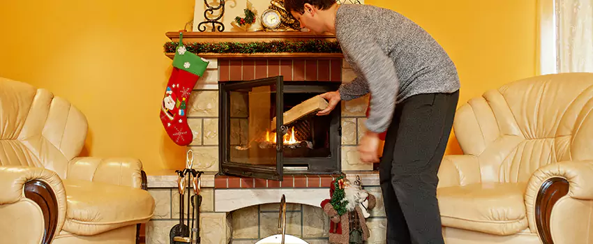 Gas to Wood-Burning Fireplace Conversion Services in Roseville, Minnesota