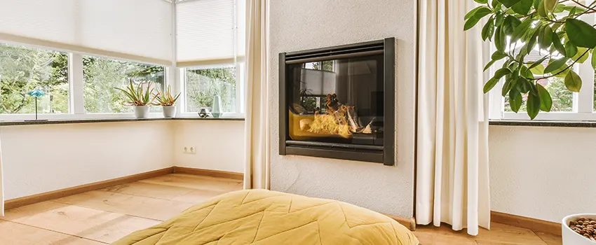 Residential Fireplace Ceramic Glass Installation in Roseville, MN