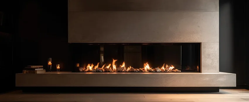 Gas Fireplace Ember Bed Design Services in Roseville, Minnesota