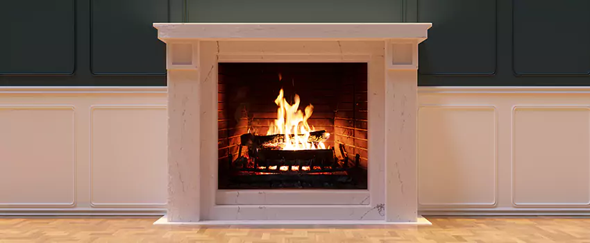 Open Flame Wood-Burning Fireplace Installation Services in Roseville, Minnesota