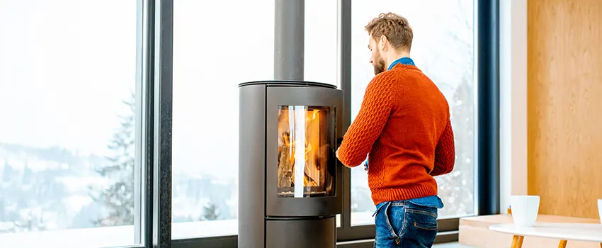 Pellet Stove Chimney Pipe Installation in Roseville, MN